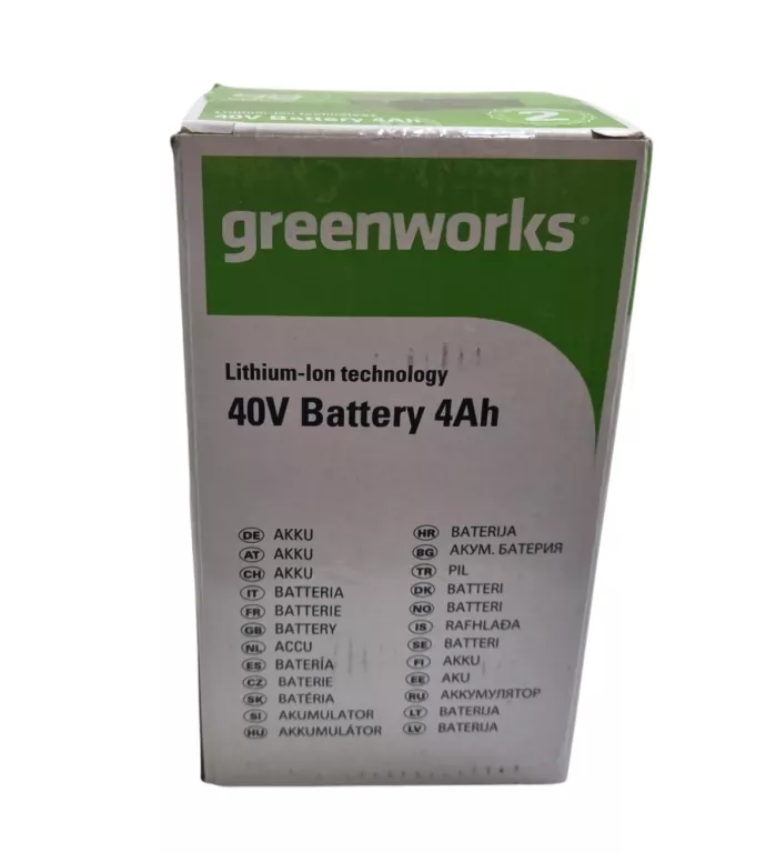 AKUMULATOR GREENWORKS 40V 4AH G40B4