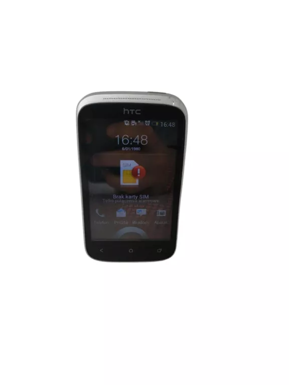 SMARTFON HTC DESIRE C + PUD + ŁAD + SŁUCHAWKI