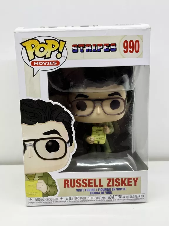 FUNKO POP! STRIPES RUSSELL ZISKEY FIGURKA 990