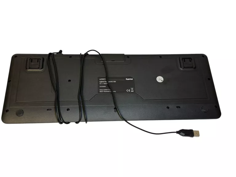 KLAWIATURA HAMA KC-550 PODŚWIETLANA QWERTY US