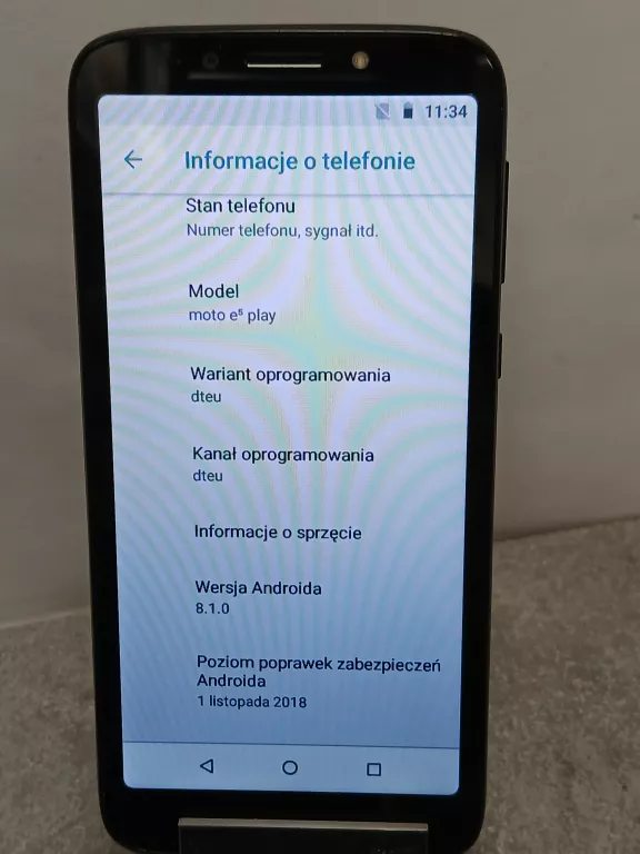 TELEFON MOTOROLA MOTO E5 PLAY 1/ 16GB