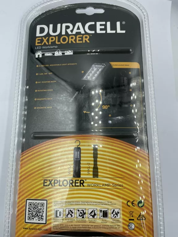 LATARKA DURACELL EXPLORER 8+1 SMD LED