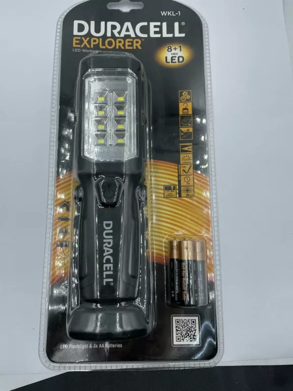 LATARKA DURACELL EXPLORER 8+1 SMD LED