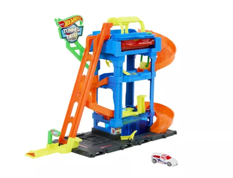 HOT WHEELS HNT80 MYJNIA ODJAZDOWE ZAKRĘTY
