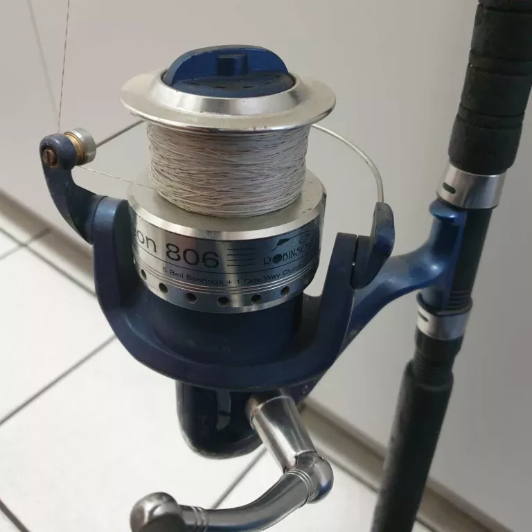 WĘDKA ROBINSON + KOŁOWROTEK GALEON 806