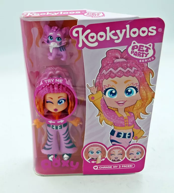 KOOKYLOOS SERIA 6 LALECZKA PET PARTY - ROXY