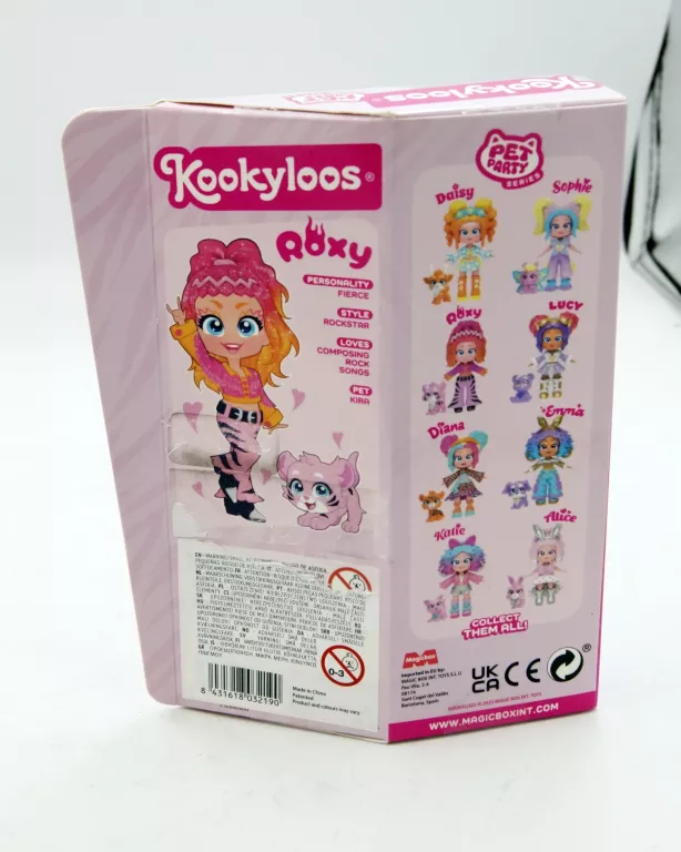 KOOKYLOOS SERIA 6 LALECZKA PET PARTY - ROXY