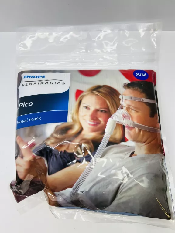 MASKA NOSOWA PICO Z UPRZĘŻĄ ROZ. S/M PHILIPS RESPIRONICS PLOMBA !!!