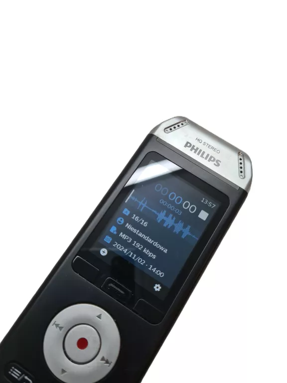 DYKTAFON PHILIPS DVT-2810 VOICETRACER AUDIO RECORDER