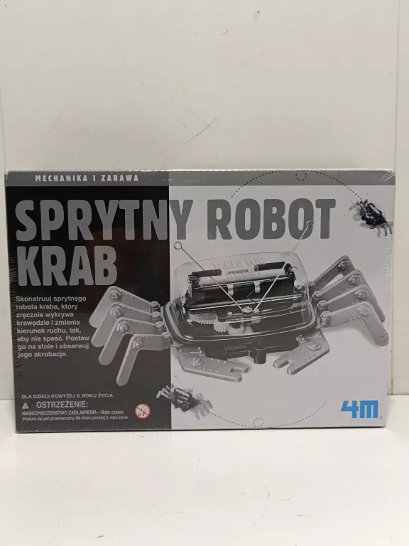 ZABAWKA EDUKACYJNA ZRÓB TO SAM ROBOT KRAB 4M 4M-3357