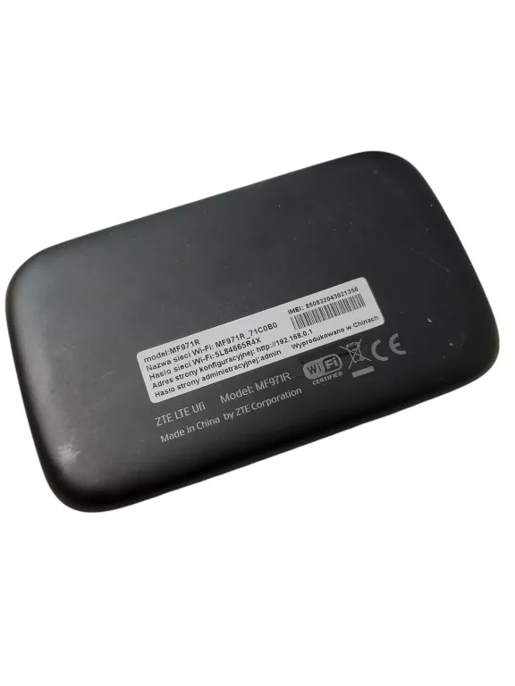 ROUTER MOBILNY ZTE MF 971R KOMPLET