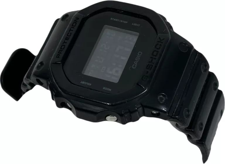 ZEGAREK MĘSKI CASIO DW-5600UBB-1ER G-SHOCK CZARNY NA PASKU SPORTOWY 200M