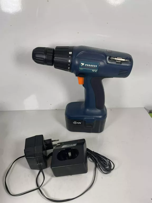 WKRETARKA PEGASUS 53G111 12V Z ŁADOWARKĄ