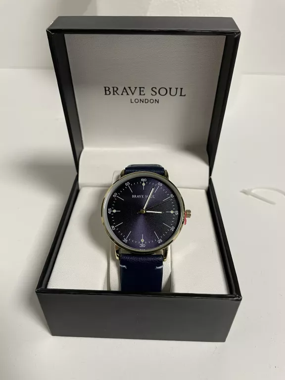 ZEGAREK BRAVE SOUL LONDON NIEBIESKI