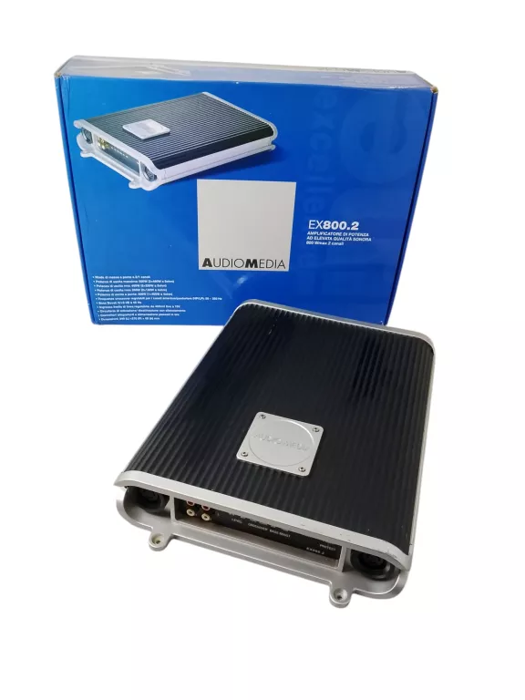 AUDIOMEDIA EX800.2 WZMACNIACZ SAMOCHODOWY