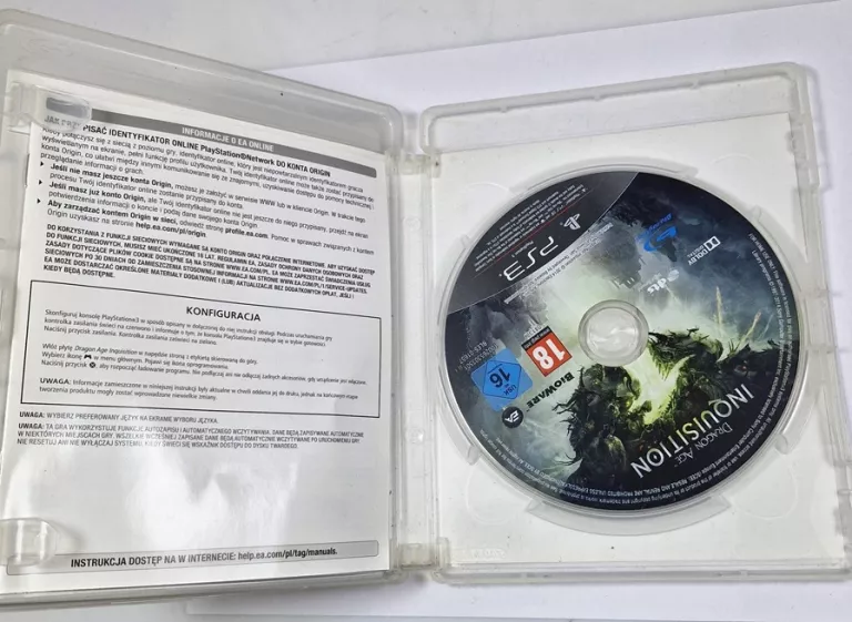 GRA DRAGON AGE INKWIZYCJA PS3