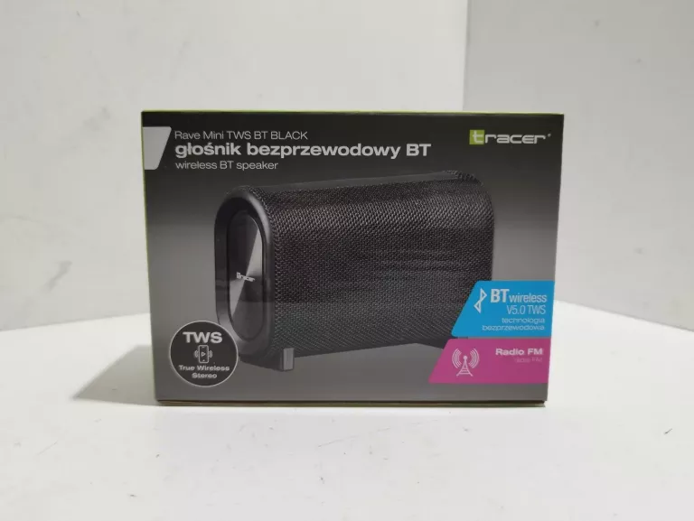 GŁOŚNIK TRACER RAVE MINI TWS BLACK