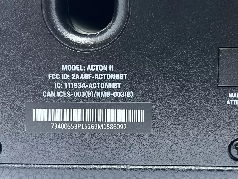 GŁOŚNIK PRZENOŚNY MARSHALL ACTON 2