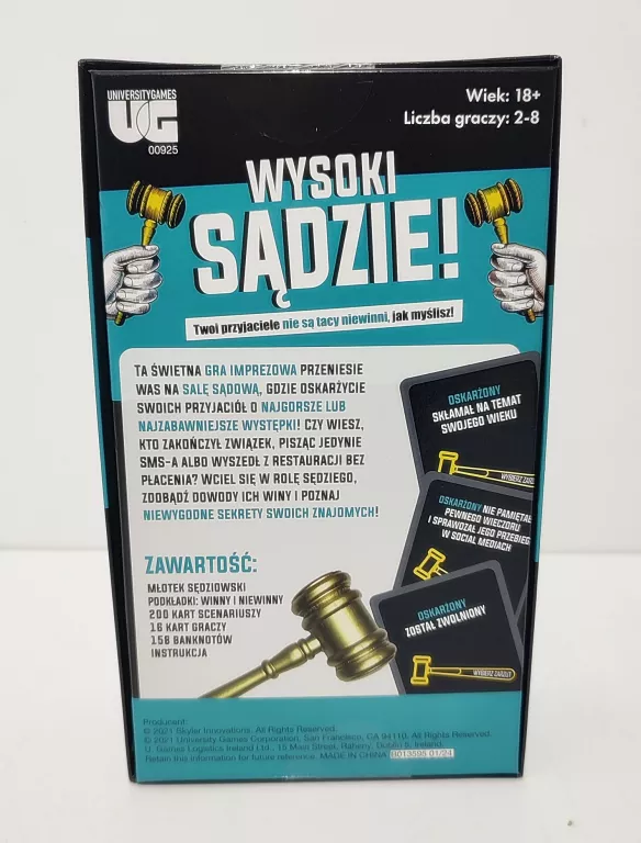 GRA WYSOKI SĄDZIE! UNIVERSITYGAMES