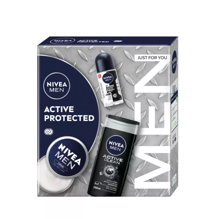ZESTAW KOSMETYKÓW MĘSKICH NIVEA MEN ACTIVE PROTECTED