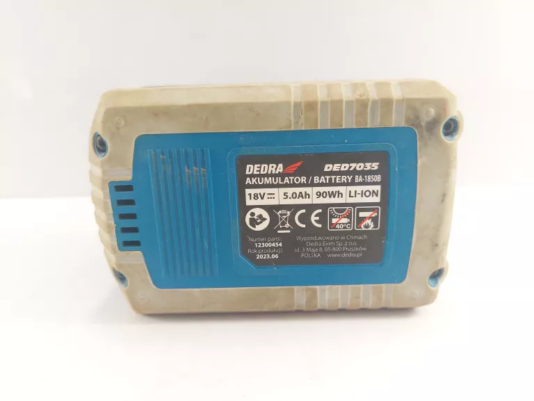 AKUMULATOR LI-ION DEDRA 5AH 18V