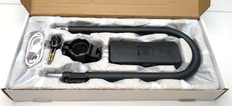 ZABEZPIECZENIE ROWEROWE U-LOCK NA ODCISK PALCA CRIVIT