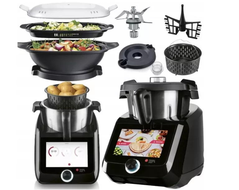 ROBOT KUCHENNY LIDLOMIX 2025 MONSIEUR CUISINE SMART CZARNY MEGA ZESTAW