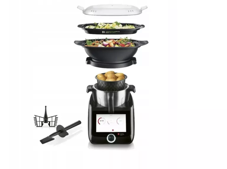 ROBOT KUCHENNY LIDLOMIX 2025 MONSIEUR CUISINE SMART CZARNY MEGA ZESTAW