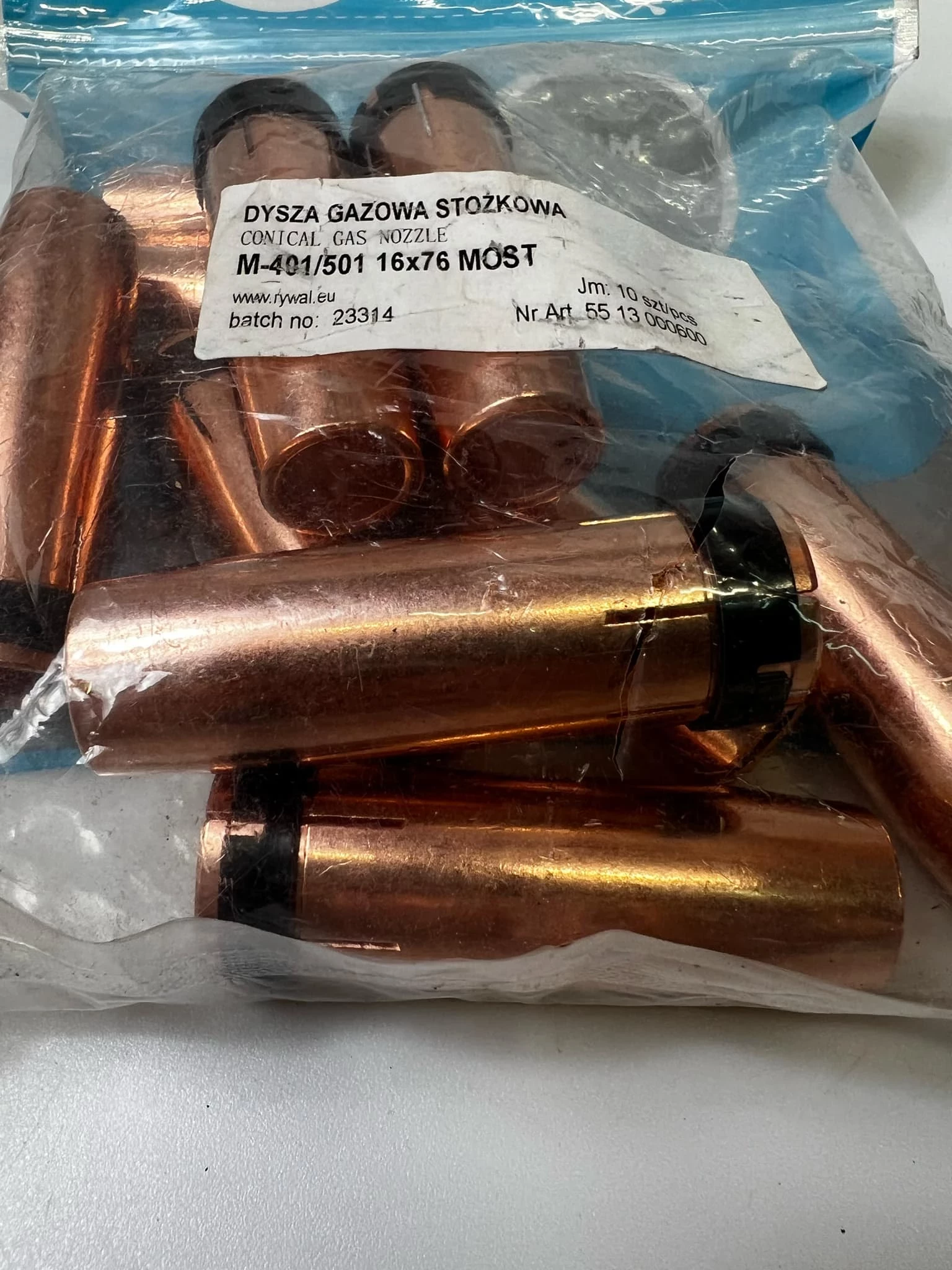 dysza-gazowa-stozkowa-m-401501-16x76-most-10szt-kod-producenta-m8x30-fi-08