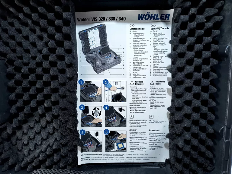 KAMERA INSPEKCYJNA WOHLER VIS 340