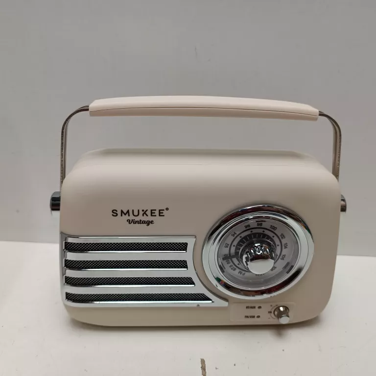 RADIO Z GŁOŚNIKIEM BLUETOOTH SMUKEE VINTAGE