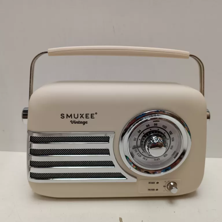 RADIO Z GŁOŚNIKIEM BLUETOOTH SMUKEE VINTAGE