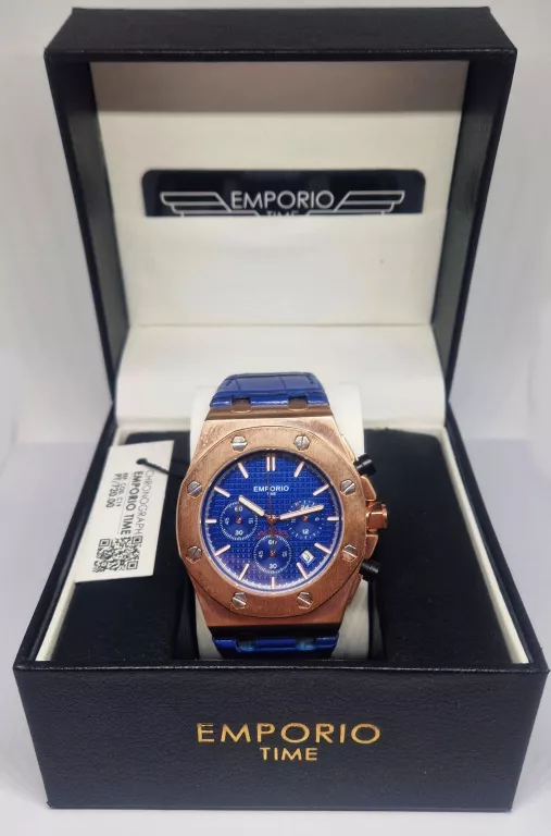 ZEGAREK MĘSKI EMPORIO TIME CED.C19 / JAK NOWY!