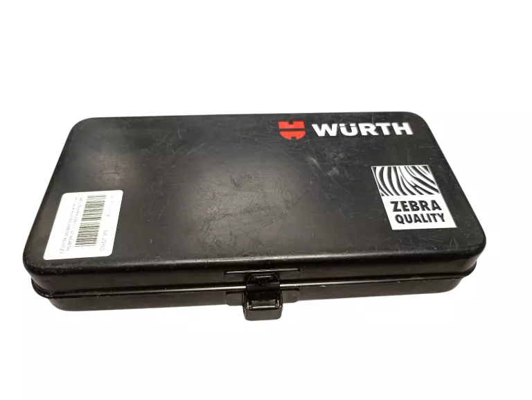 ZEBRA 096511 32 WÜRTH 1/4 CALA ASORTYMENT KLUCZY NASADOWYCH 33-CZĘŚCIOWY