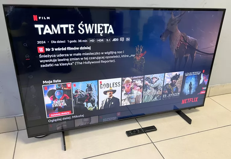 TELEWIZOR SAMSUNG UE43AU8002K
