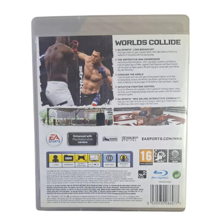GRA PS3 EA MMA