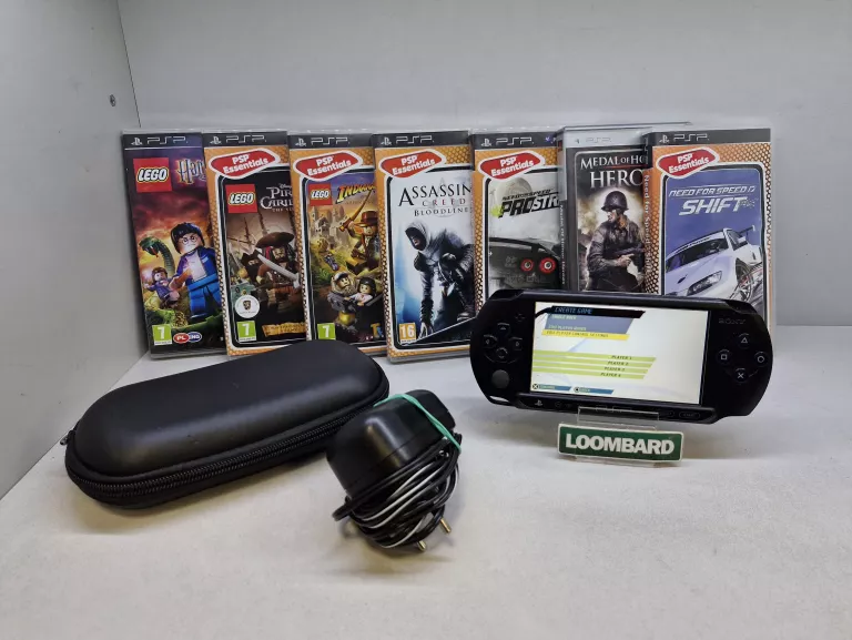 KONSOLA PSP GO STREET E-1004 + GRY