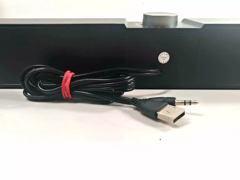 GAMINGOWY GŁOŚNIK LISTWA SOUNDBAR DO KOMPUTERA USB JACK LED WEW