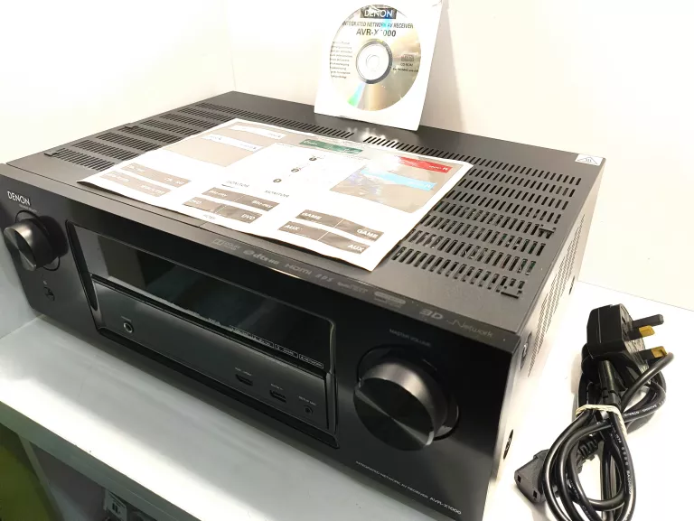 AMPLITUNER DENON AVR-X1000 5.1 CZARNY BKE2GB