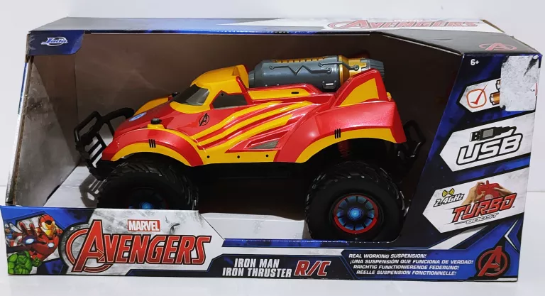 AUTO ZDALNIE STEROWANE MARVEL AVENGERS IRON THRUSTER