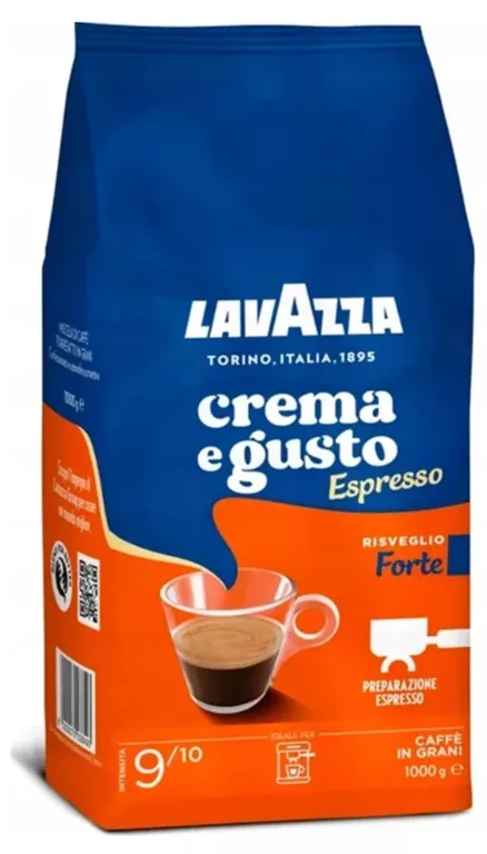 LAVAZZA CREMA E GUSTO FORTE ESPRESSO INTENSYWNA MOCNA 8000070038493