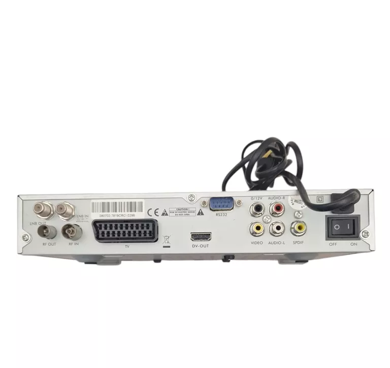 CYFROWY ODBIORNIK SATELITARNY LINBOX 781 + PILOT