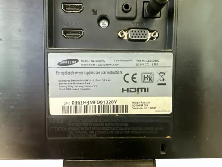 MONITOR SAMSUNG S24D590PL