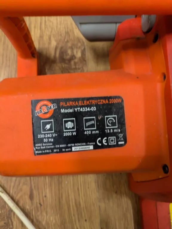 PILARKA ELEKTRYCZNA HARDER YT4334-03