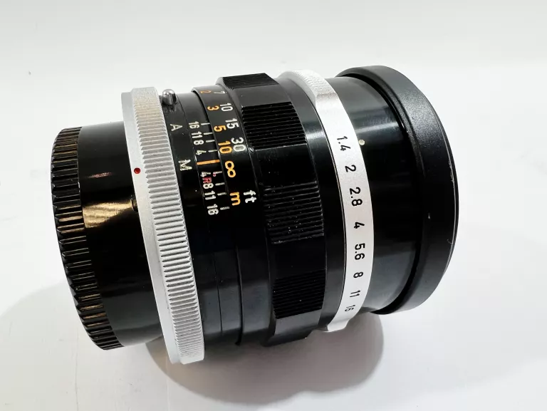 CANON FL 50MM F/1.4 II MANUAL FOCUS PRIME LENS [FUNGUS - OILY BLADES]