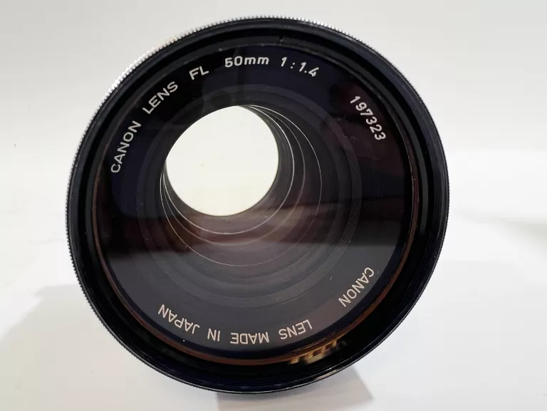 CANON FL 50MM F/1.4 II MANUAL FOCUS PRIME LENS [FUNGUS - OILY BLADES]