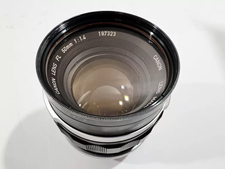 CANON FL 50MM F/1.4 II MANUAL FOCUS PRIME LENS [FUNGUS - OILY BLADES]
