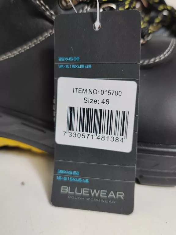 BUTY BLUEWEAR 2305840 R46 W PUDEŁKU OKAZJA!