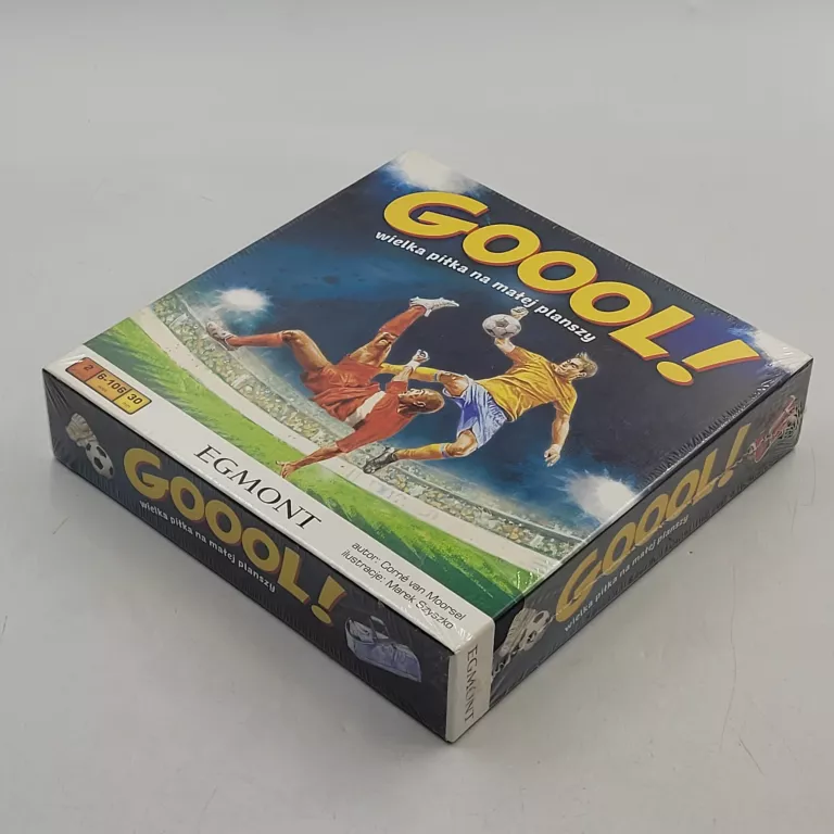 GRA PLANSZOWA EGMONT GOOOL! WIELKA PIŁKA NA MAŁEJ PLANSZY POLECAM!