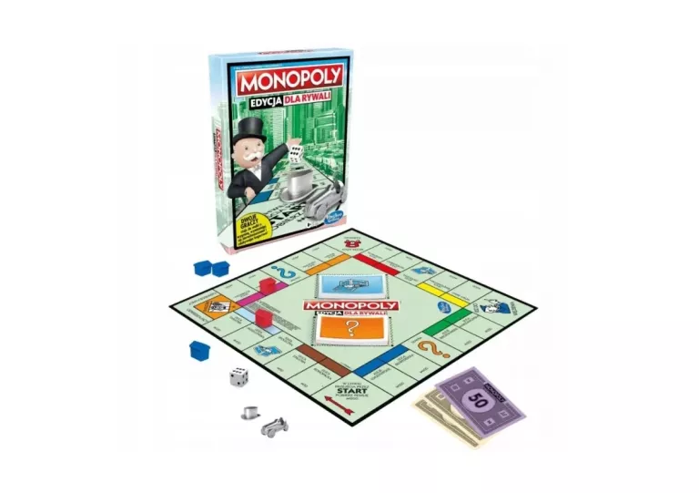 GRA PLANSZOWA MONOPOLY EDYCJA DLA RYWALI